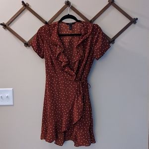 Forever 21 Polkadot Wrap Dress